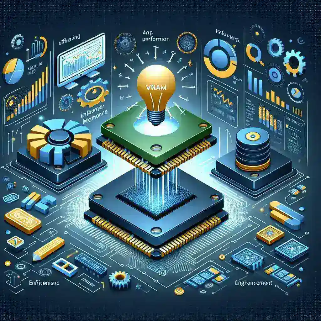 "تحسين استخدام VRAM في تقنية MaxQ من Blackwell - صورة توضح كيفية تعديل إعدادات VRAM لتحسين أداء الرسومات في أنظمة الحوسبة."