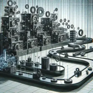 "شخص يعمل على تحسين خطوط CI/CD في بيئة مؤسسية باستخدام أدوات متقدمة، مع التركيز على تطوير البرمجيات المستمر والنشر الآلي، في إطار مقالة شاملة عن منصات CI/CD."