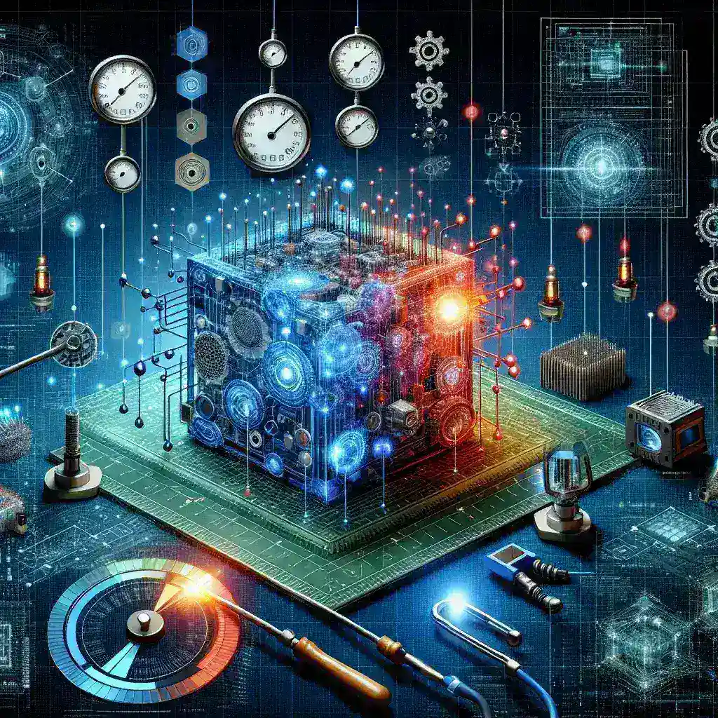 Alt text: "منصة متطورة لاختبار مرونة الأنظمة الحديثة تحت الضغط، توضح التقنيات والأدوات المستخدمة لتحليل الأداء والاستجابة في البيئة الرقمية."